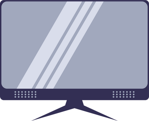 monitor screen game icon